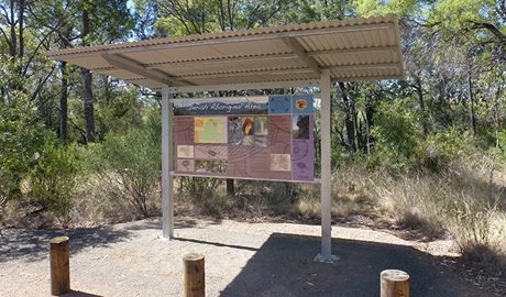 Winangabaa – Information Bay, Deriah Aboriginal Area. Photo: Dirk Richards