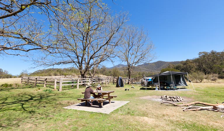 Horse campground, Deua National Park. Photo: Lucas Boyd &copy; DPIE