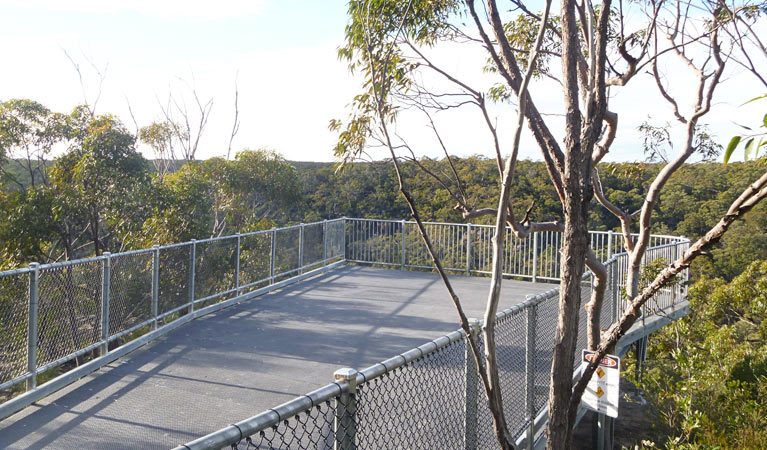 O'Hares Creek lookout, Dharawal National Park. Photo: Victor Harnadi &copy; OEH