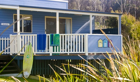 Beachcomber Holiday Park, Eurobodalla National Park. Photo: N Fallshaw