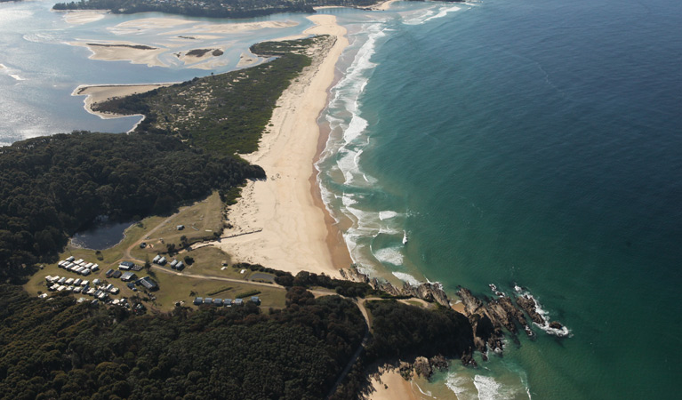 Beachcomber Holiday Park, Eurobodalla National Park. Photo: Christina Bullivant.