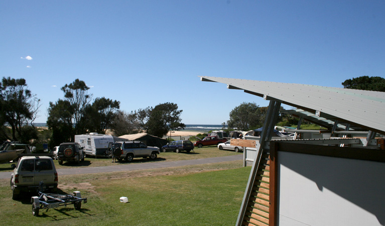 Congo campground facilities, Eurobodalla National Park. Photo: Christina Bullivant/DPIE