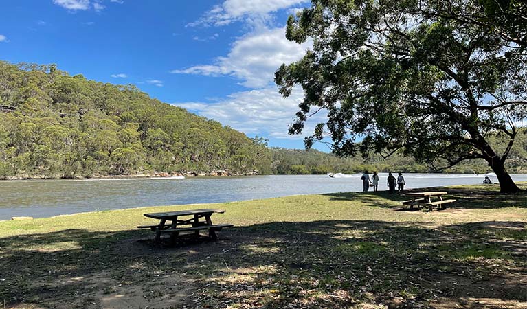 Burrawang Reach picnic area, Georges River National Park. Photo credit: David Whitaker &copy; DPIE