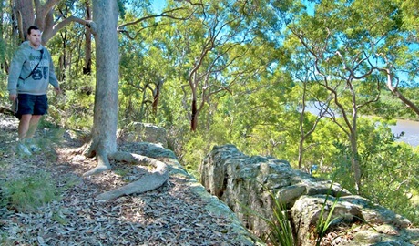 Ridge walking track, Georges River National Park. Photo: John Spencer