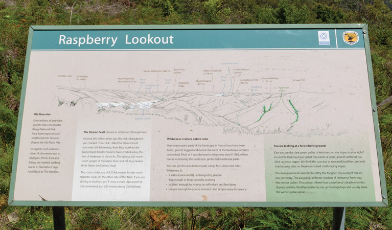 Raspberry Lookout, Gibraltar Range National Park. Photo &copy; Rob Cleary