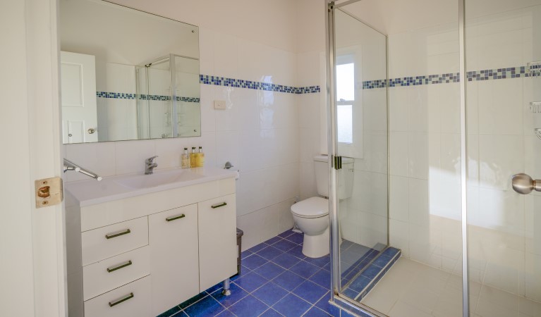 The bathroom in Baileys Cottage. Photo: John Spencer &copy; DPIE