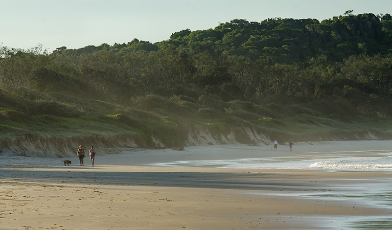 Delicate campground, Goolawah Regional Park. Photo: John Spencer/DPIE