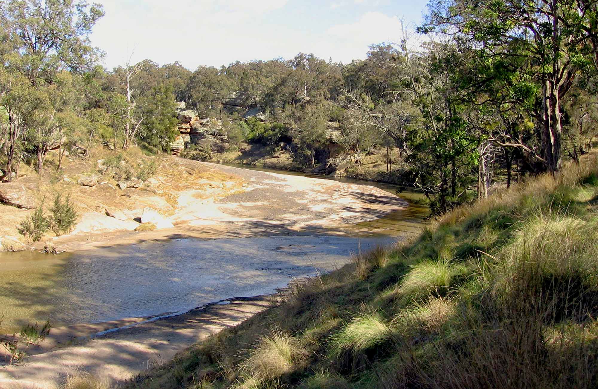 Big River Campground, Goulburn River National Park. Photo: OEH