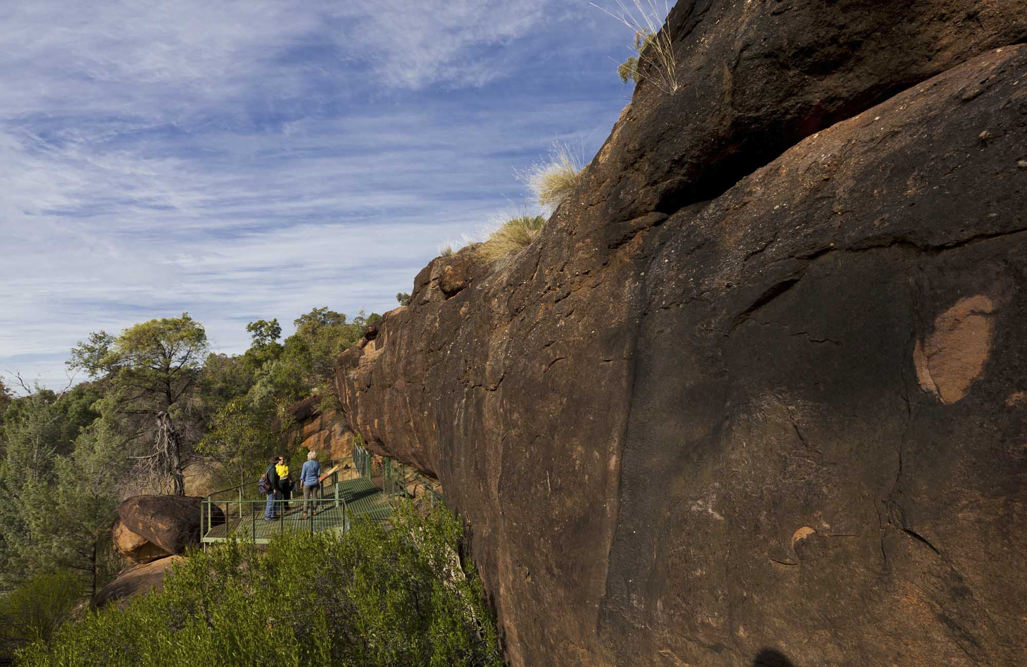 Mulgowan Aboriginal Art Site Track, Gundabooka National Park. Photo: David Finnegan/NSW Government