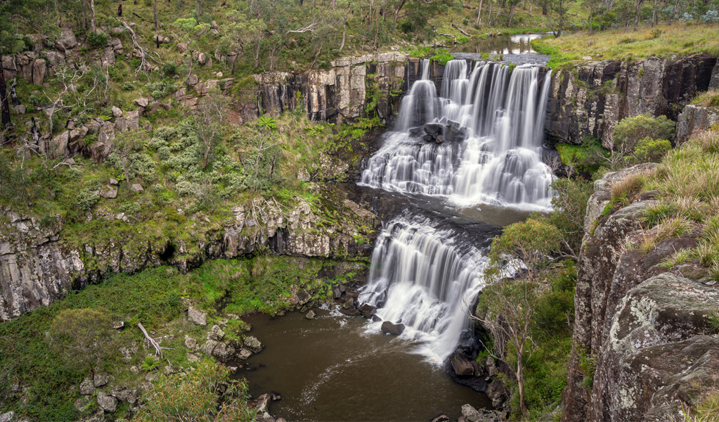 Upper Ebor Falls, Guy Fawkes River National Park. Photo: David Waugh, &copy; DCCEEW