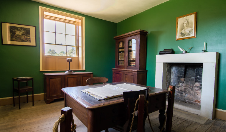 Hartley Courthouse quarters, Hartley Historic Site. Photo: John Spencer