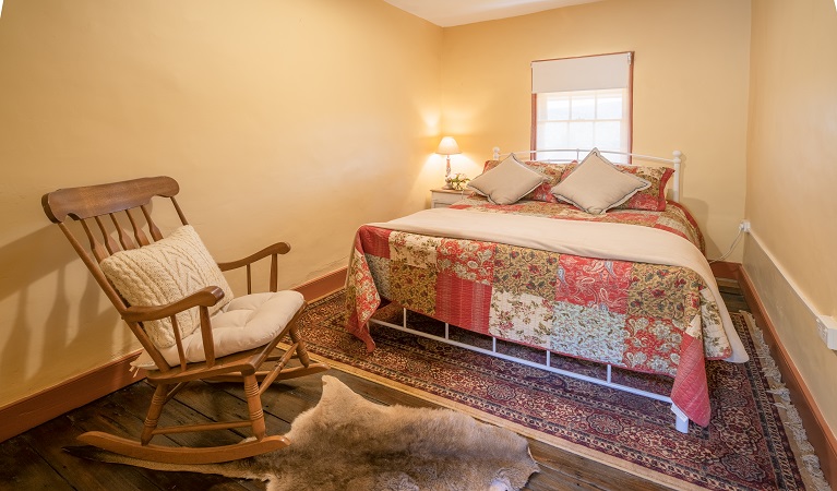 Bedroom at Old Trahlee, Hartley Historic Site. Photo: John Spencer/OEH