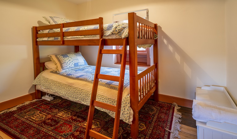 Bunk beds at Old Trahlee, Hartley Historic Site. Photo: John Spencer/OEH