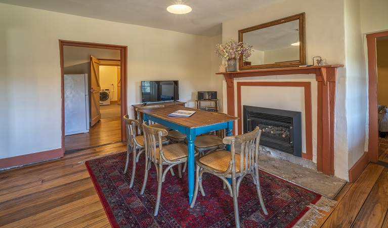 Dining room at Old Trahlee, Hartley Historic Site. Photo: John Spencer/OEH