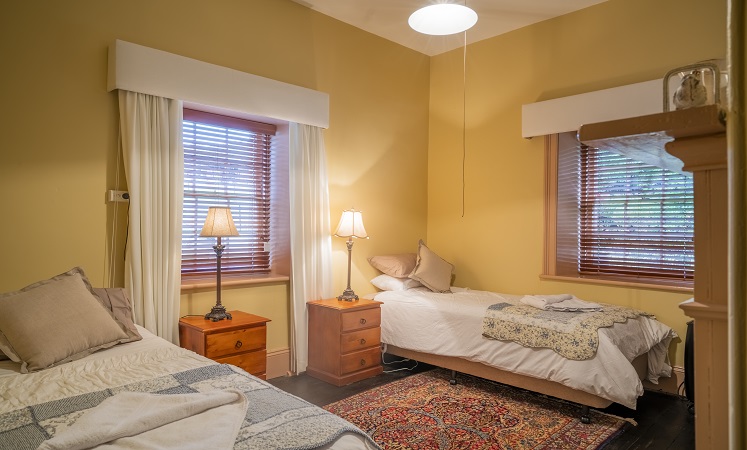 St Bernard's Presbytery second bedroom. Photo: John Spencer, OEH