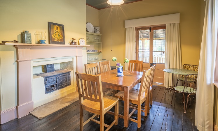 Dining Room at St Bernard's Presbytery. Photo: John Spencer/OEH