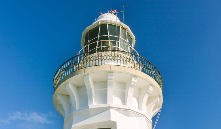Smoky Cape Lighthouse, Hat Head National Park. Photo: David Finnegan/NSW Government