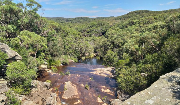 Kingfisher Pool in Heathcote National Park. Photo: Jodie McGill &copy; DPIE