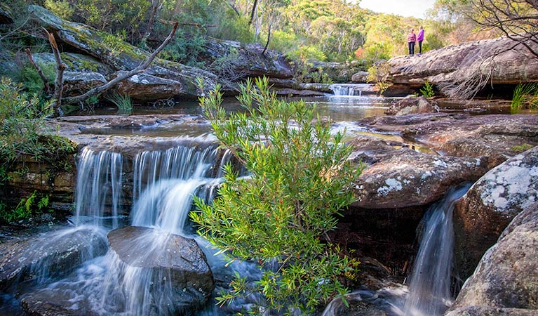 Kingfisher Pool picnic area, Heahtcote National Park. Photo: Nick Cubbin &copy; OEH