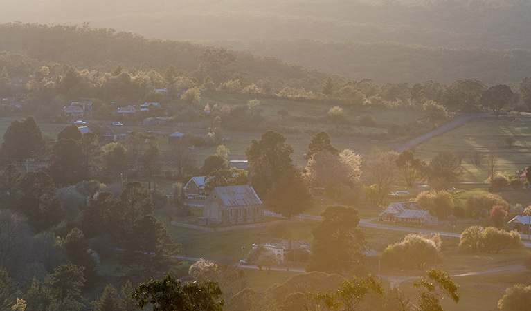 Bald Hill lookout, Hill End Historic Site. Photo: John Spencer