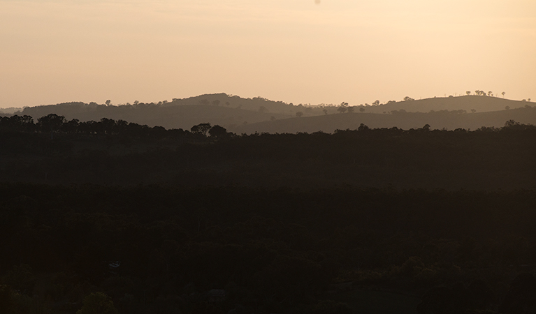 Bald Hill lookout, Hill End Historic Site. Photo: John Spencer