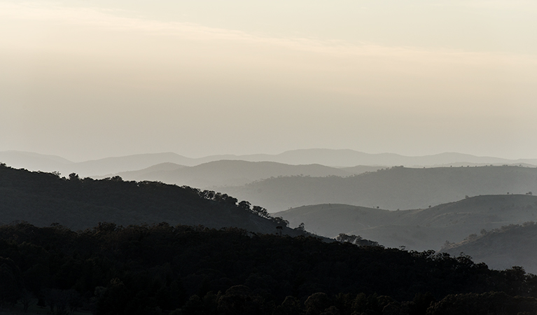 Bald Hill lookout, Hill End Historic Site. Photo: John Spencer