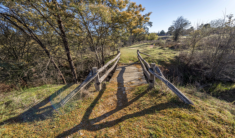 Sentier pÃ©destre Bald Hill, site historique de Hill End. Photo: John Spencer / OEH