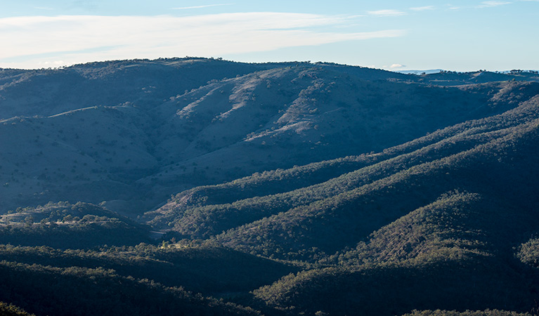 Beaufoy Merlin lookout, Hill End Historic Site. Photo: John Spencer