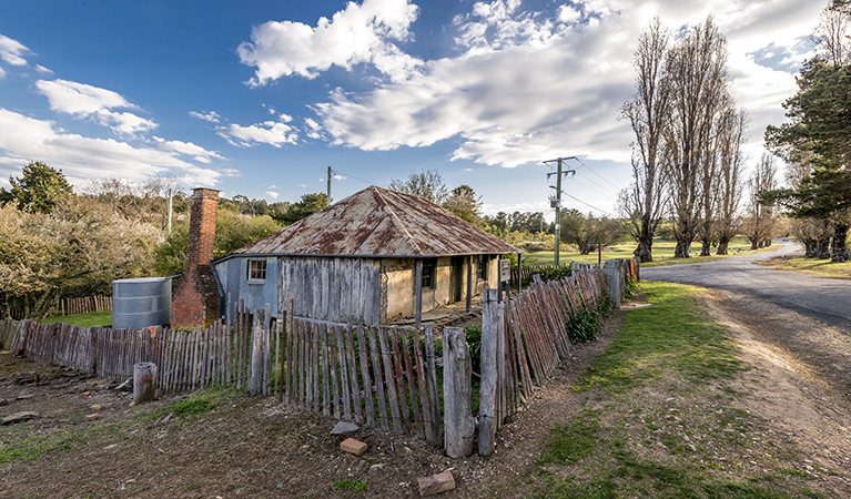 Beyers Cottage, site historique de Hill End. Photo: John Spencer / OEH