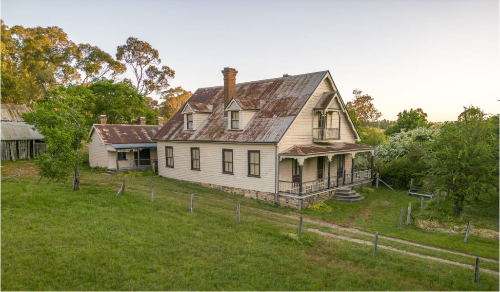 The exterior of Craigmoor House in Hill End Historic Site. Photo: John Spencer &copy; DPE