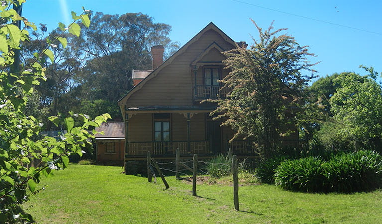 Craigmoor house, Hill End Historic Site. Photo: Debby McGerty Copyright:NSW Government