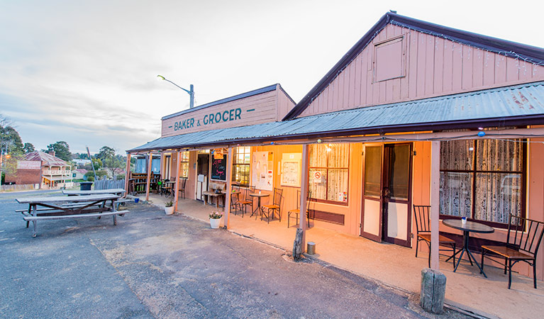 Exterior of General Store, Hill End Historic Site. Photo credit: John Spencer &copy; DPIE