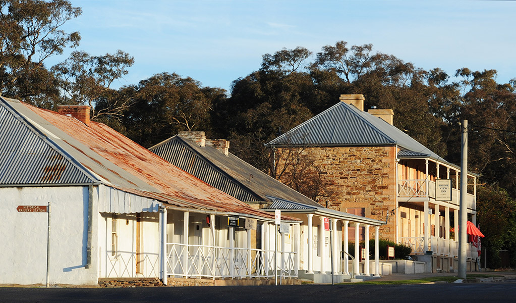 Heritage streetscapes in Rylstone. Credit: Amber Hooper
