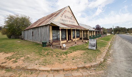 Great Western Store, Hill End Historic Site. Photo: John Spencer.