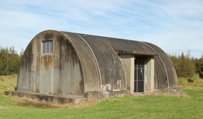 WWII Radar Station, Hunter Wetlands National Park. Photo: Susan Davis/OEH