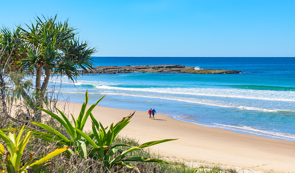 Bluff Beach in Iluka Nature Reserve. Photo credit: Jessica Robertson &copy; DPIE