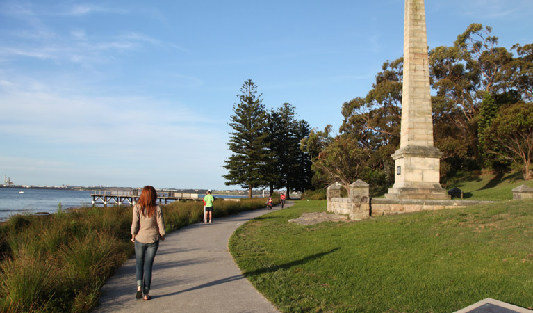 Monument track, Kamay Botany Bay National Park. Photo: Andy Richards