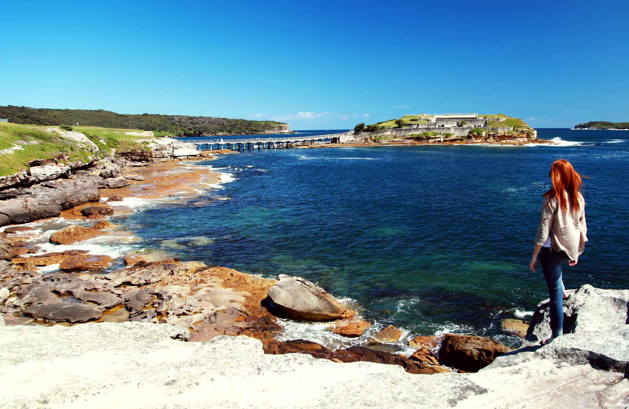 La Perouse Area Nsw National Parks View To Bare Island Y Botany Bay National Park Photo Andy Richards