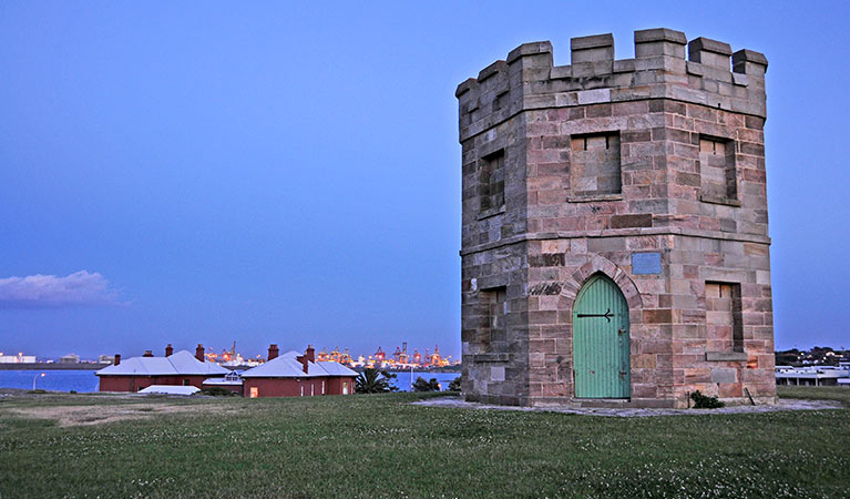 Macquarie Watchtower, Kamay Botany Bay National Park. Photo: Kevin McGrath/OEH.