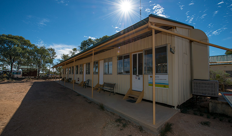 Kinchega Visitor Centre, Kinchega National Park. Photo: John Spencer &copy; OEH