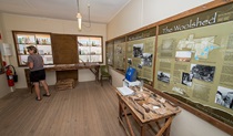 Displays at Kinchega Visitor Centre, Kinchega National Park. Photo: John Spencer &copy; OEH