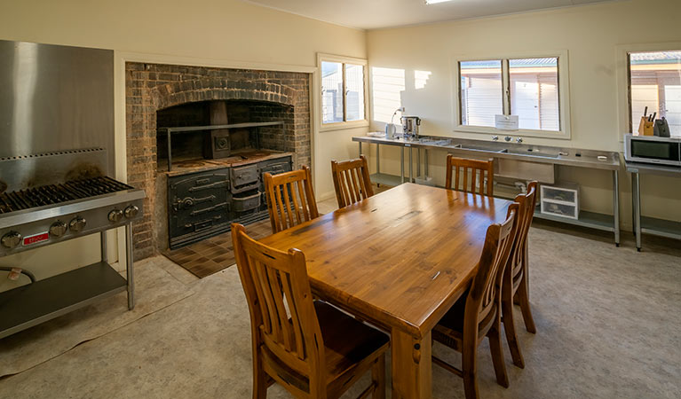 The kitchen at Kinchega Shearers Quarters. Photo: John Spencer/DPIE