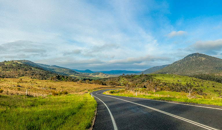 Khancoban to Kiandra drive, Kosciuszko National Park. Photo: Murray Vanderveer