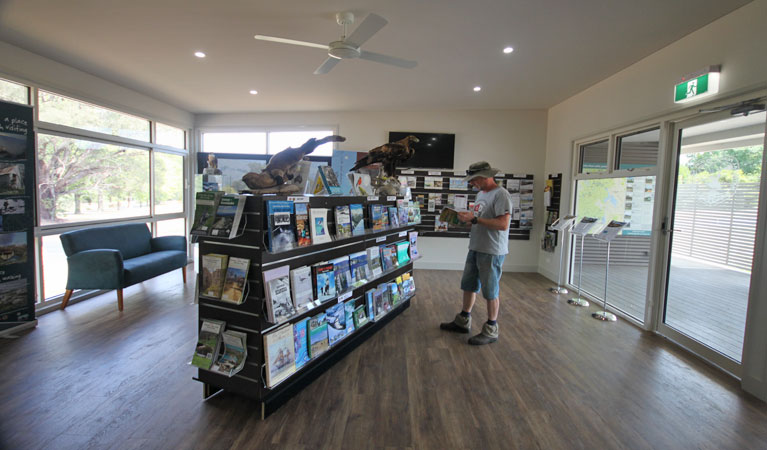 Khancoban Visitor Centre, Kosciuszko National Park. Photo: Elinor Sheargold &copy; OEH