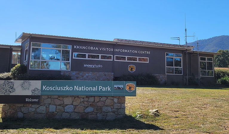 Khancoban Visitor Centre exterior. Photo: Mark Lees &copy; DPIE