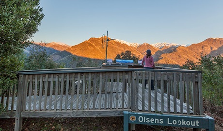 Olsens lookout, Kosciuszko National Park. Photo: Murray Vanderveer &copy; OEH