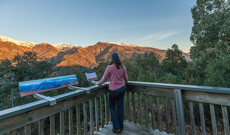 Olsens lookout, Kosciuszko National Park. Photo: Murray Vanderveer &copy; OEH