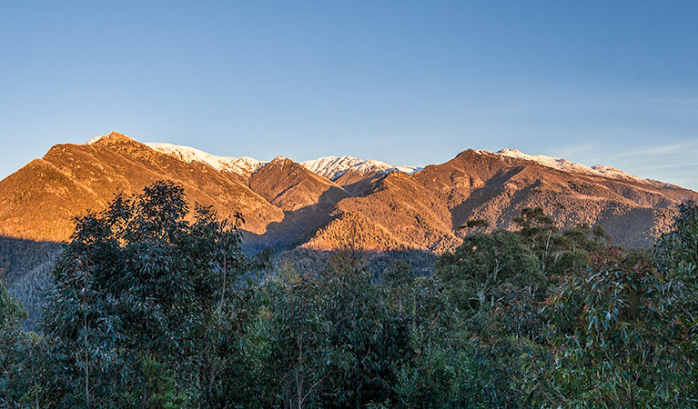 Olsens lookout, Kosciuszko National Park. Photo: Murray Vanderveer &copy; OEH