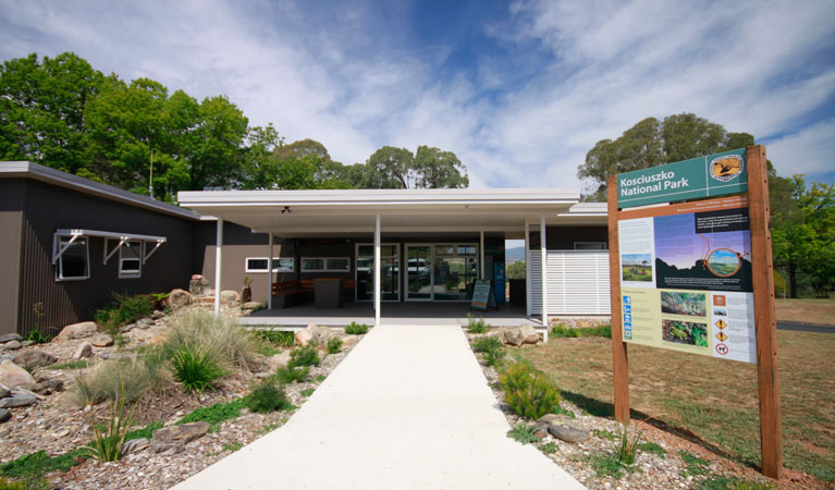 Khancoban Visitor Centre, Kosciuszko National Park. Photo: Elinor Sheargold/OEH