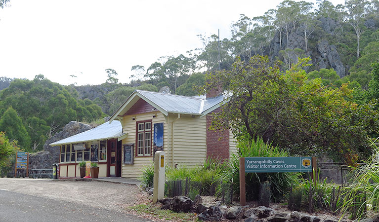 Yarrangobilly Caves Visitor Centre, Kosciuszko National Park. Photo: Elinor Sheargold/OEH